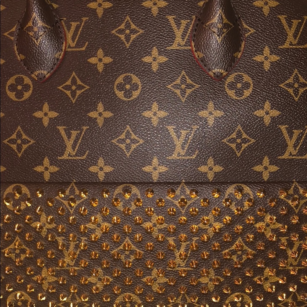Louis Vuitton Christian Louboutin Spike Purse - Picture 4 of 8